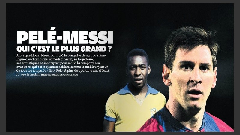 El mejor del siglo XXI ante el mejor del XX, según la publicación europea.