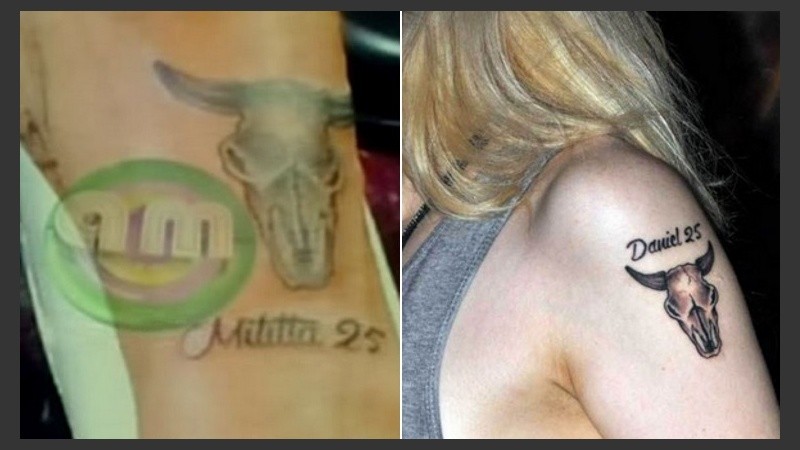 Los tatuajes del amor.