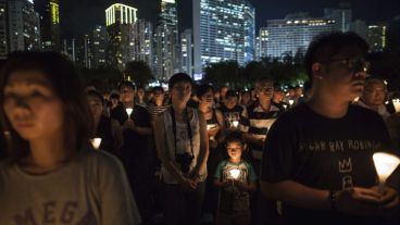 Miles de ciudadanos chinos recordaron la masacre este 4 de junio.