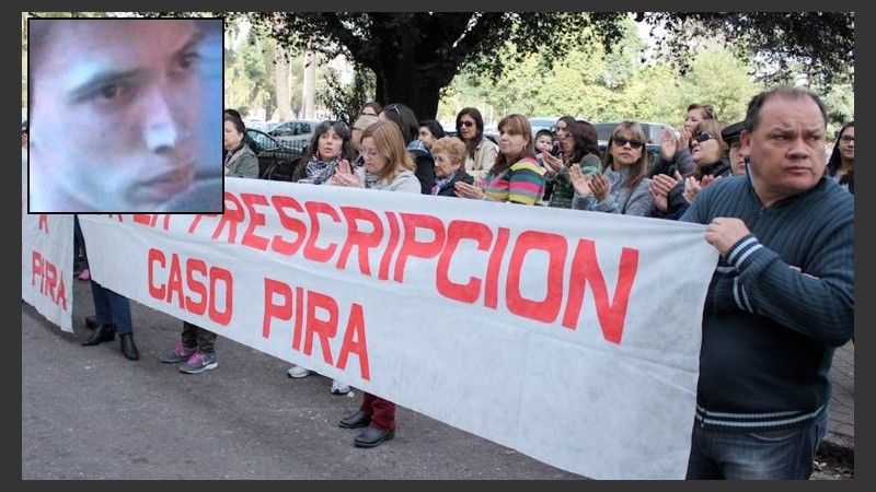 Familiares de víctimas del caso Pira marcharon el año pasado y pidieron Justicia.