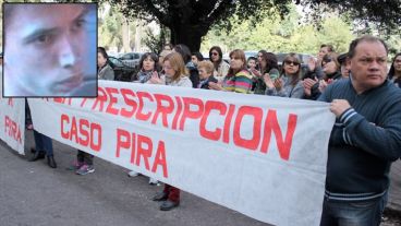 Familiares de víctimas del caso Pira marcharon el año pasado y pidieron Justicia.