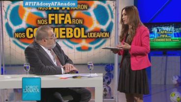 Lanata analizó el escándalo de la FIFA.