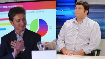 Ghirardi y Chumpitaz disputaban el primer lugar en la categoría concejales.