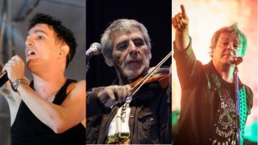Los artistas que estarán este fin de semana en Rosario.