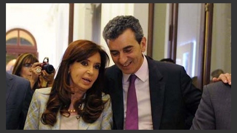 La presidenta y el ministro se reunieron este miércoles.