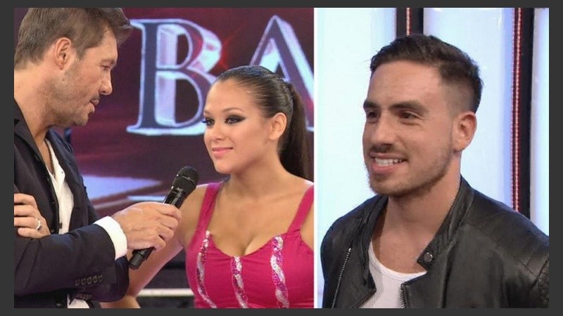 Anuncio de casamiento en la pista del Bailando.