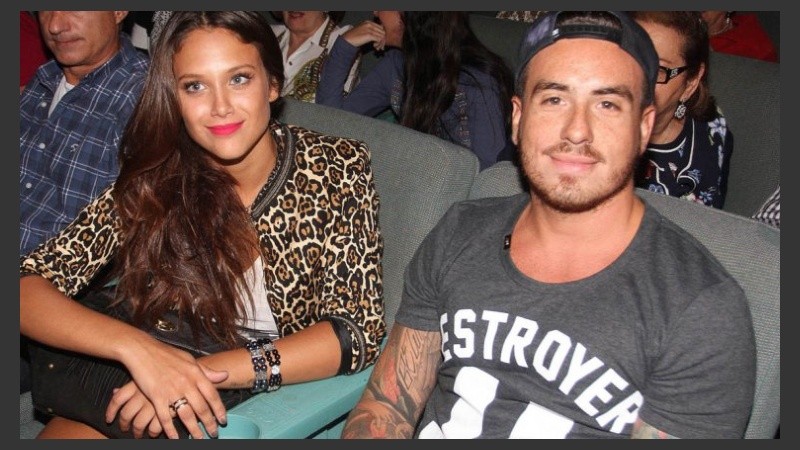 La semana pasada la parejita atravesó una pequeña tormenta. 