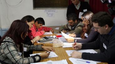 El escrutinio se hizo en menos de una semana.