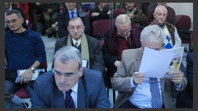 El banquillo de los acusados, durante la primera jornada.