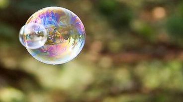 Viento a favor para hacer burbujas