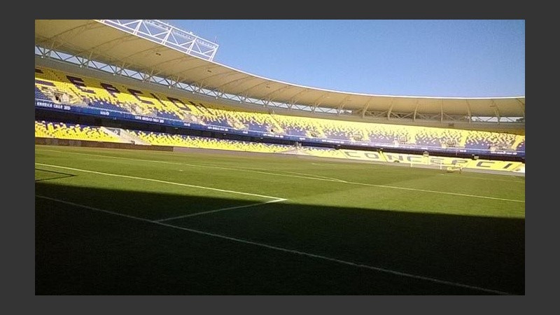 El estadio tiene capacidad para 32.000 personas.