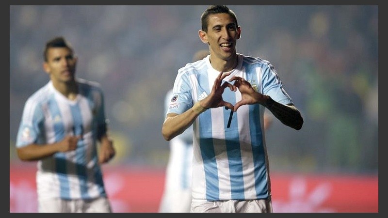 Di María, clave en el esquema del Tata.