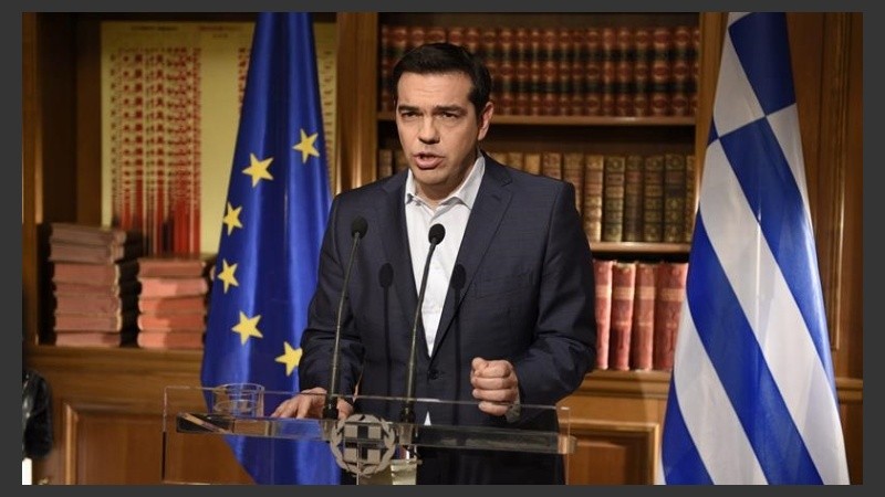 Alexis Tsipras dio un mensaje a los griegos.