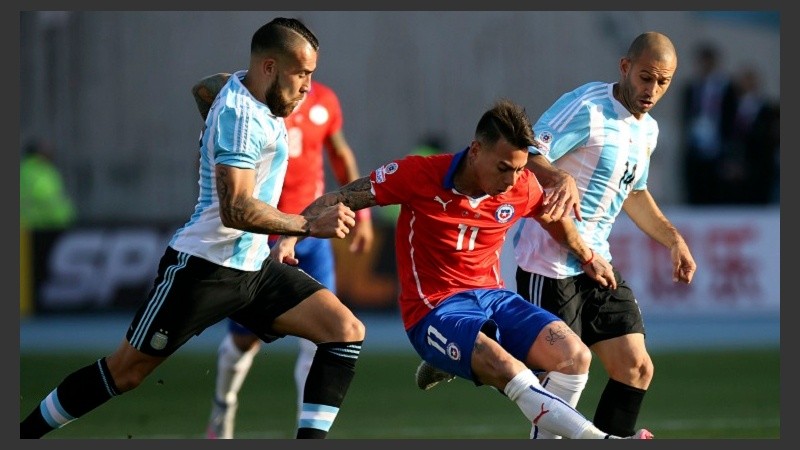 Argentina y Chile, cara a cara por la Copa.