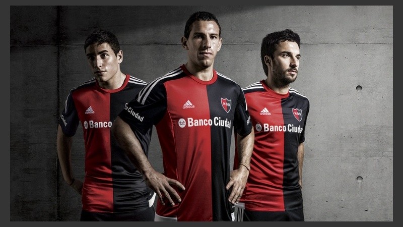 Maxi, Ponce y Scocco en la imagen oficial.