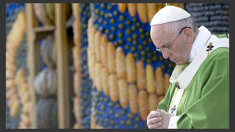 El papa en su última misa de la gira latinoamericana.