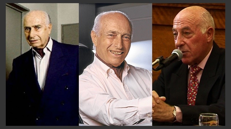 Un calco. Espinosa, Fangio y Vázquez.
