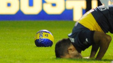 Tévez se emocionó en la Bombonera.