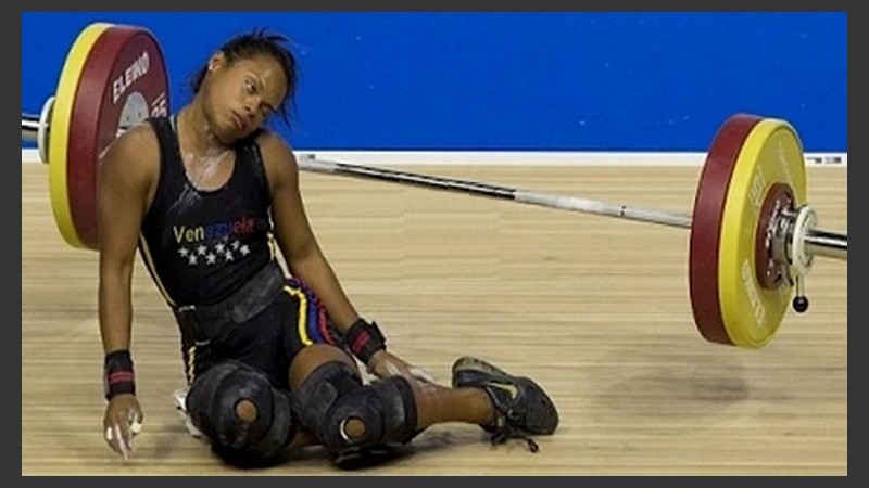La atleta, de 20 años, competía en la categoría menor a 53 kilos.