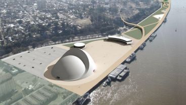El proyecto ideado por Niemeyer cuenta con un auditorio para 2.500 personas y una explanada para 30 mil.