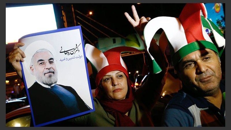 Los iraníes salieron a las calles ya que consideran muy positivo el acuerdo con las grandes potencias mundiales.