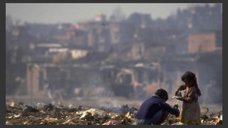 Flagelo. Millones de pobres e indigentes en el país.