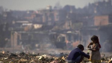 Flagelo. Millones de pobres e indigentes en el país.