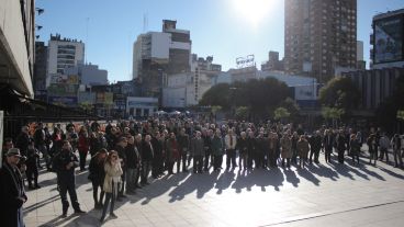 Atentado a la Amia: se recordó a las víctimas y se pidió justicia en un acto en Rosario. (Alan Monzón/Rosario3.com)