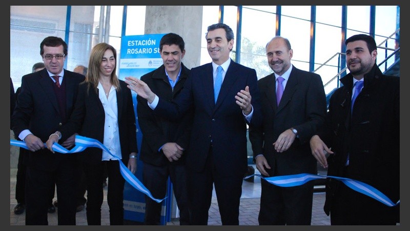 ¡Ahora sí! La estación de trenes Rosario Sur quedó inaugurada. (Rosario3.com)