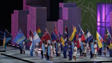 Todo el color del Rogers Centre, ante unas 40 mil personas.