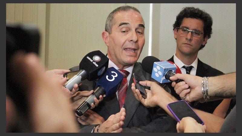 El fiscal Guillermo Camporini. 
