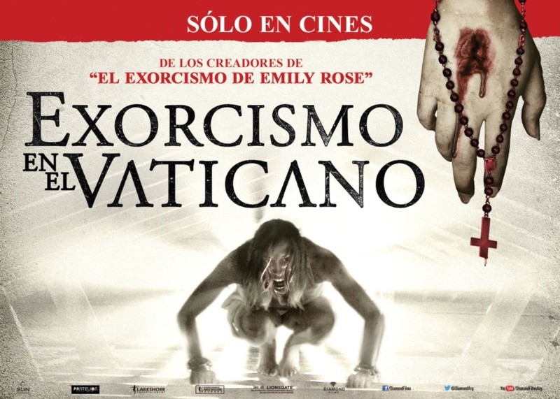 Exorcismo en el vaticano afiche grande
