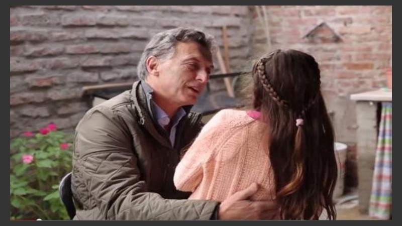 Imagen del polémico video de campaña del candidato a presidente del PRO.