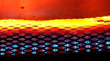 Mala señal si la llama de la estufa se pone anaranjada.