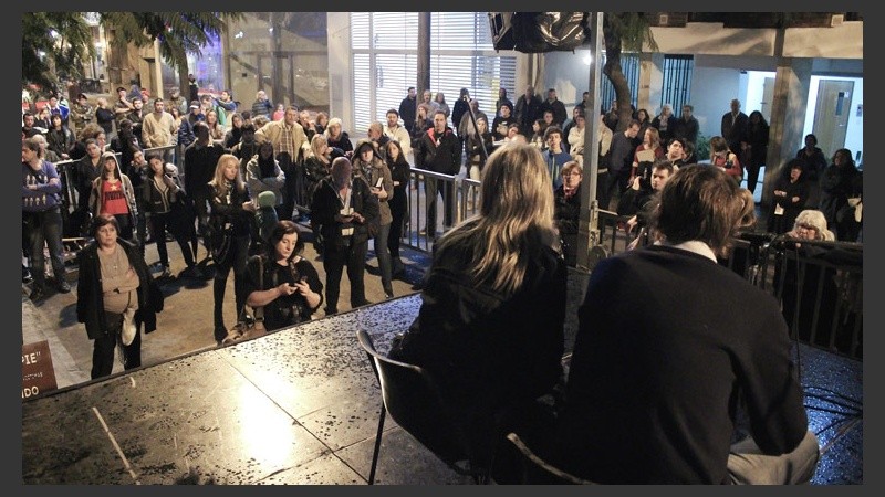 La gente que se acercó este miércoles. (Rosario3.com)