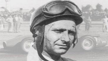 El quíntuple campeón de Fórmula 1, Juan Manuel Fangio.