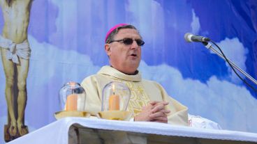 En dicha plaza, el arzobispo Martín celebró una misa. (Alan Monzón/Rosario3.com)