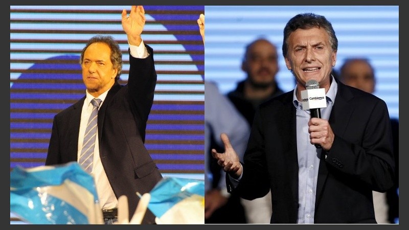Scioli buscará evitar lo que Macri desea: el balotaje.