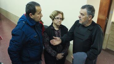 Carlos del Frade, otro de los funcionarios que estuvo junto a la familia Perassi. (Alan Monzón/Rosario3.com)