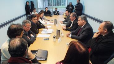 El encuentro se desarrolló en el marco de la comisión de Seguridad del Concejo.