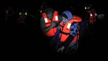 Las personas rescatadas son del país sirio.  (EFE)
