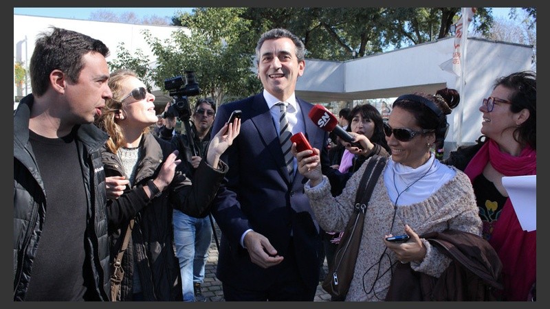 El acto oficial contó con la presencia del ministro del Interior Florencio Randazzo. (Alan Monzón/Rosario3.com)