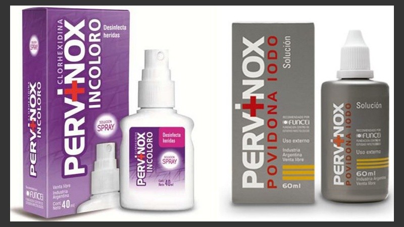 Pervinox, el producto que fue copiado. 