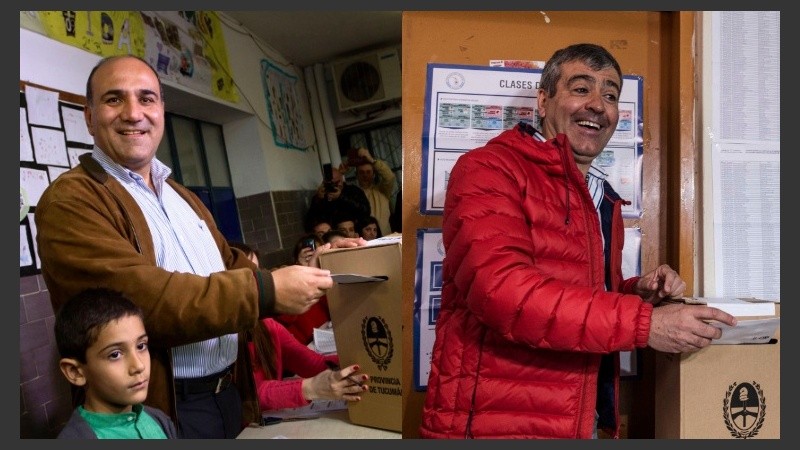 Manzur y Cano, los candidatos más votados en Tucumán.