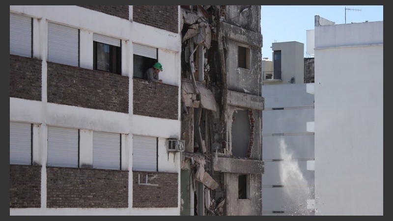 La zona de la explosión aquel agosto de 2013.