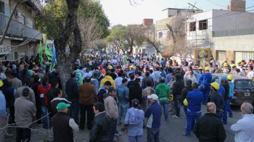Toda esta gente asistió a la marcha. (Alan Monzón/Rosario3.com)