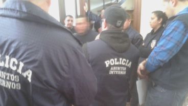 Una imagen de los allanamientos por el caso Escobar.