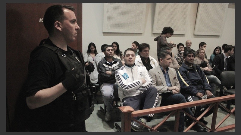 Los familiares de las víctimas Jeremías Trasante, Claudio 