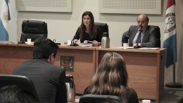 La lectura por parte de los magistrados. (Rosario3.com)