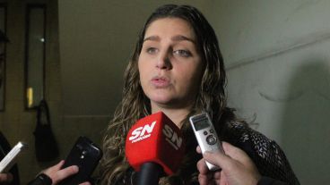 La fiscal Fabbro y su colega Coria se basaron en el material fílmico para fundamentar sus acusaciones.